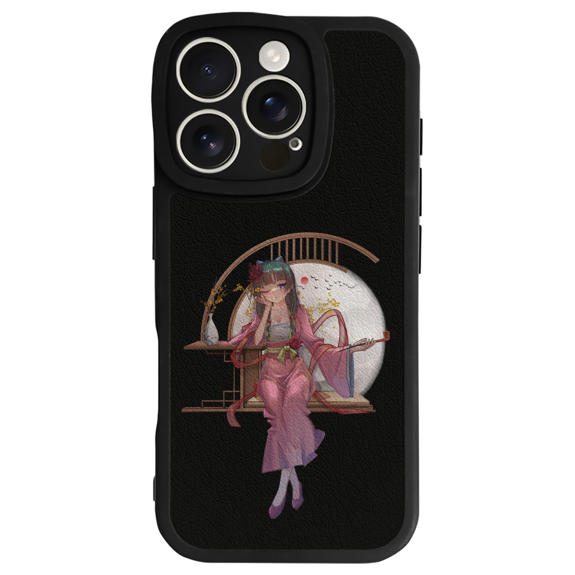薬屋のひとりごと The Apothecary Diaries 【iPhone 16シリーズ対応】シリコンスマホケース（レザー調） 材質：シリコン